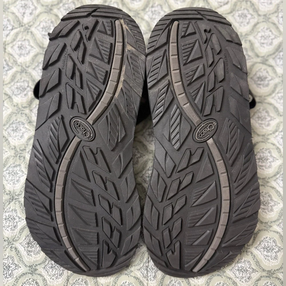 Chaco Men's Z/Cloud Adjustable Strap Cushioned Black Adventure Sandals Size‎ 11